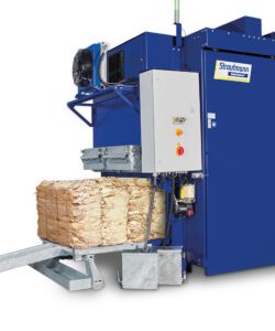 BaleTainer Container-Ballenpresse